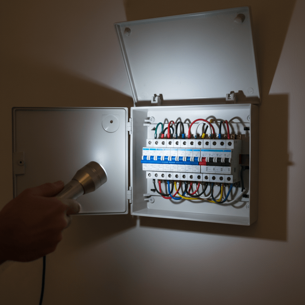 Sicherungskasten Prüfung